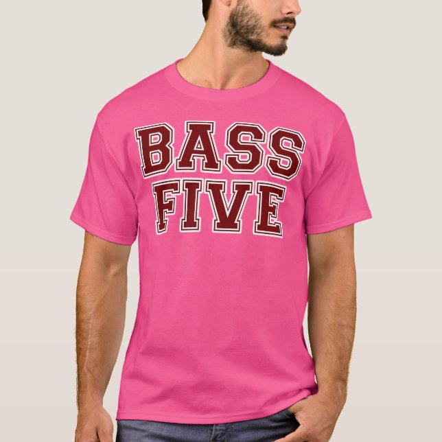 T-shirt Drumline Bass Five Bass Drum 5 Band Camp Bfnd Drum (Devant)