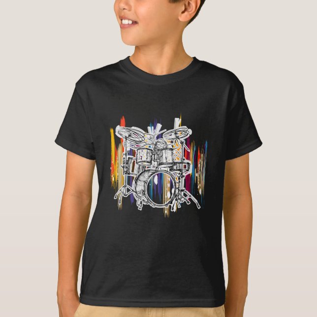 T-shirt Drummer Drummer Drummer Drummer Drummer (Devant)