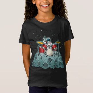 T-Shirt Drummer Kids Drummer Cadeau Drumming Percussion