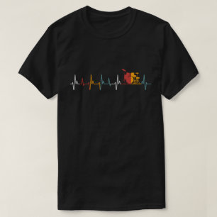 T-shirt Drummers et tambours Drummers Musique Lover Vintag