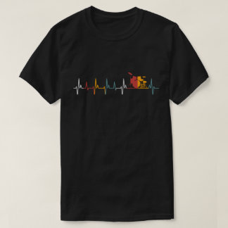 T-shirt Drummers et tambours Drummers Musique Lover Vintag