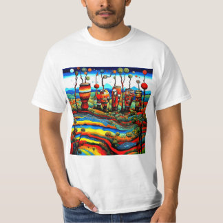 T-shirt Drums sprouting trees