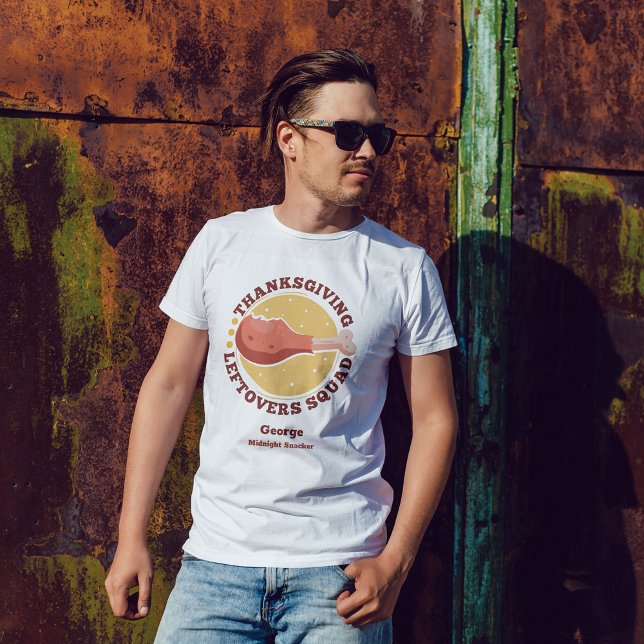 T-shirt Drumstick Thanksgiving Leftovers Squad (Créateur téléchargé)