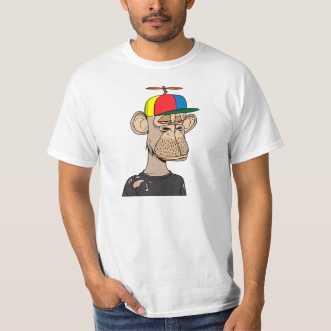 T-shirt drunk bored monkey avatar (Devant)