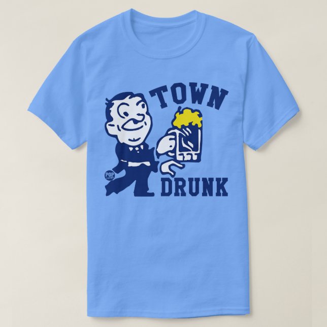 T-SHIRT DRUNK VILLE (Design devant)