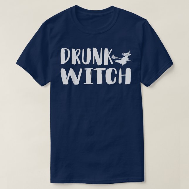 T-shirt Drunk witch halloween 3150315  (Design devant)
