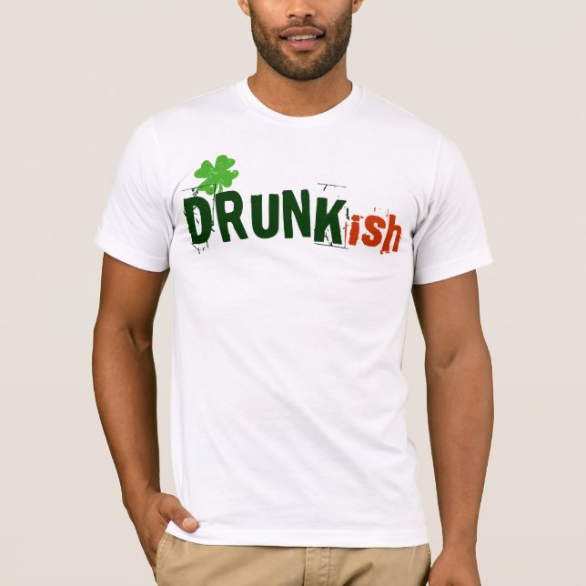 T-shirt Drunkish Bu-ish (Devant)