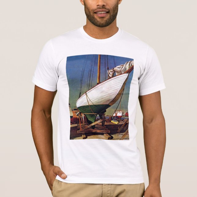 T-shirt Dry Dock par John Atherton (Devant)