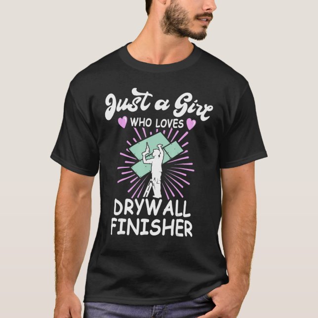T-shirt Drywall Work Drywall Entrepreneur Drywa (Devant)