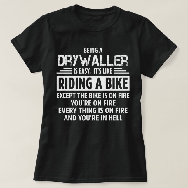 T-shirt Drywaller (Design devant)