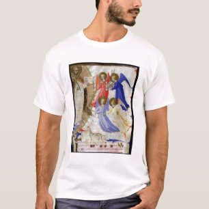 T-shirt ds 558 f.67v St Dominic avec quatre anges
