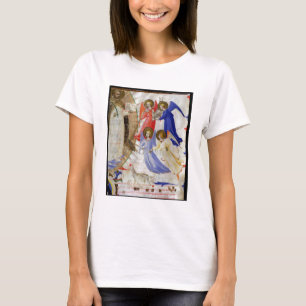 T-shirt ds 558 f.67v St. Dominic avec quatre anges musicau