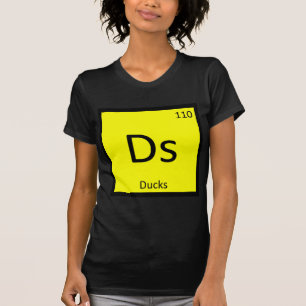 T-shirt Ds - Chimie des canards Symbole d'élément de tab