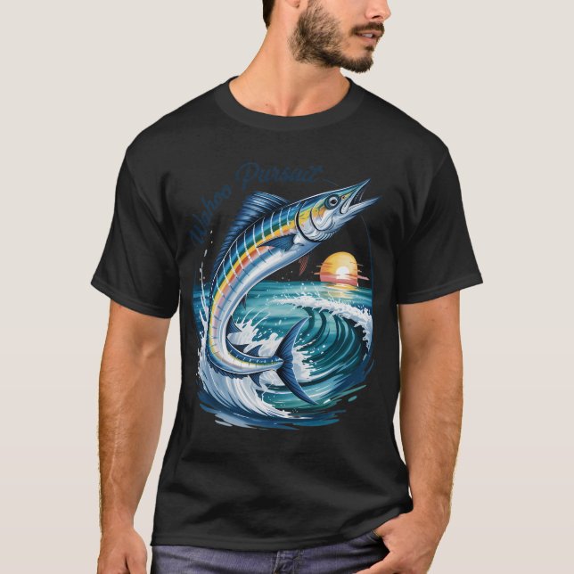 T-shirt ds le poisson combattant zombie (Devant)
