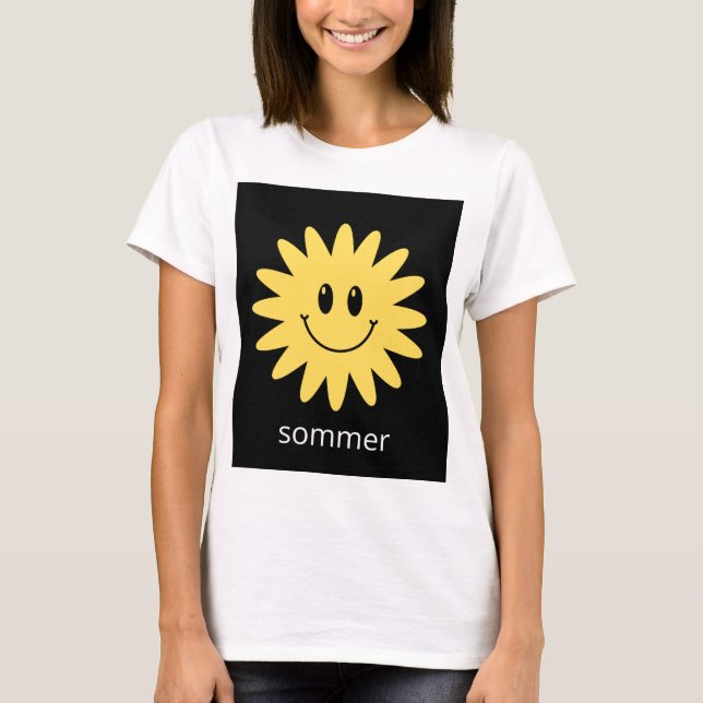 t-shirt dsein sommer (Devant)