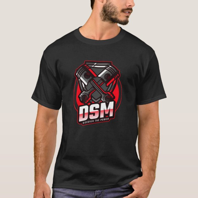 T-shirt DSM Découvrez la puissance (Devant)