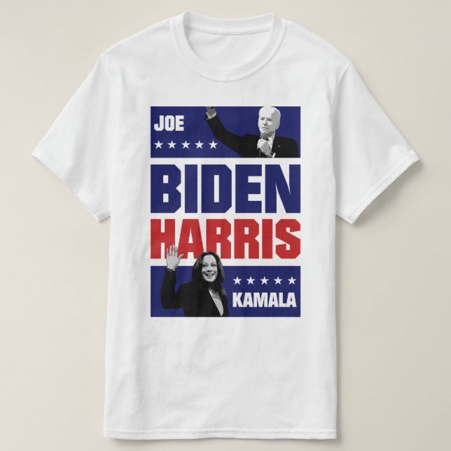 T-SHIRT DSP - BIDEN HARRIS (Design devant)