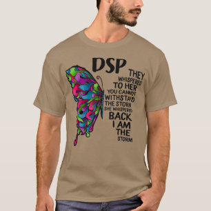 T-shirt DSP I AM THE STORM Nurse Butterfly Women Nurse