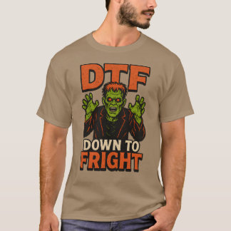 T-shirt DTF vers le bas vers la droite