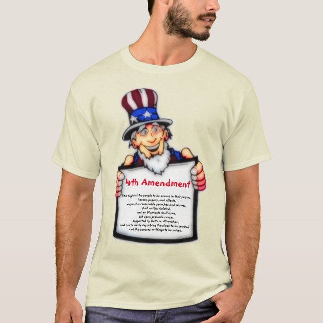 T-shirt du 4e amendement (Devant)