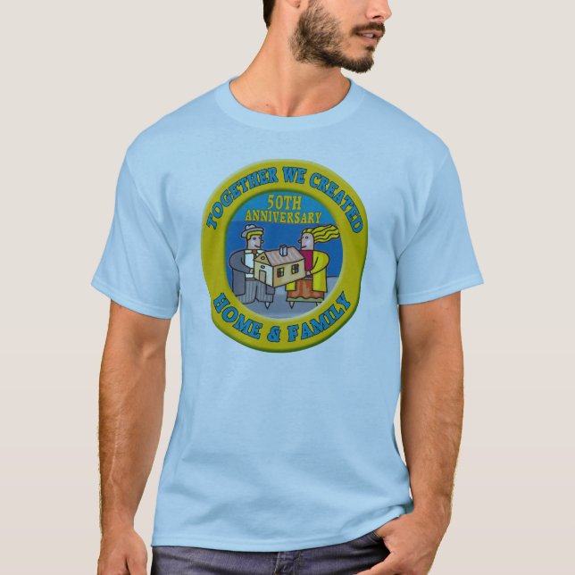 T-shirt du 50e anniversaire du Mariage (Devant)