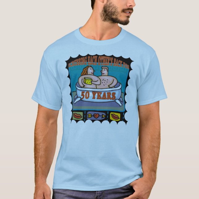 T-shirt du 50e anniversaire du Mariage (Devant)