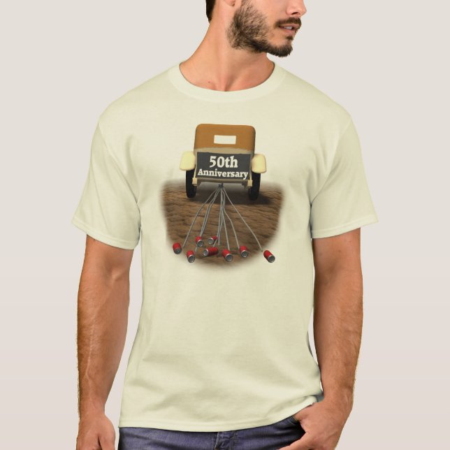 T-shirt du 50e anniversaire du Mariage (Devant)