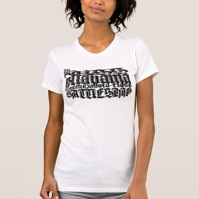 T-shirt du Bataillon Alabama (Devant)