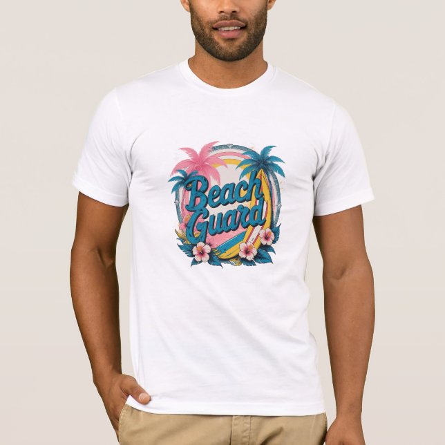 T-shirt du Beach Guard 2025 (Devant)