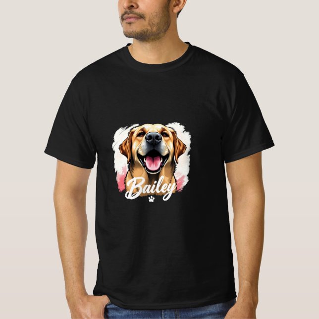 T-shirt du bonheur de Bailey (Devant)
