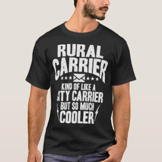 T-shirt du bureau de poste du transporteur rural