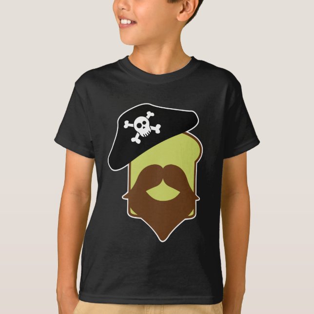 T-shirt du capitaine Breadbeard (Devant)