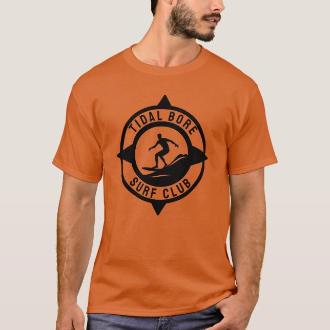 T-shirt du club de Surf de la marée (Devant)