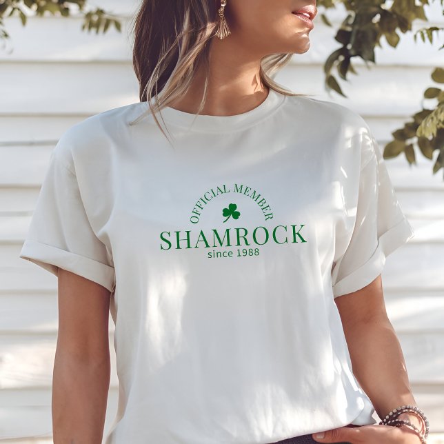 T-shirt du Club Shamrock officiel, minimaliste (Créateur téléchargé)