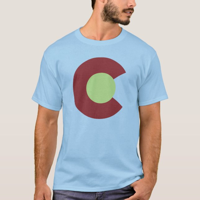 T-shirt du Colorado (Devant)