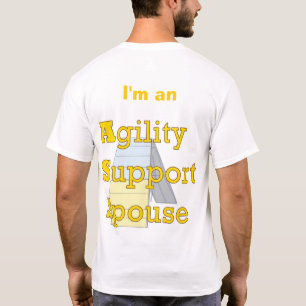 T-shirt du conjoint v2 de soutien d'agilité
