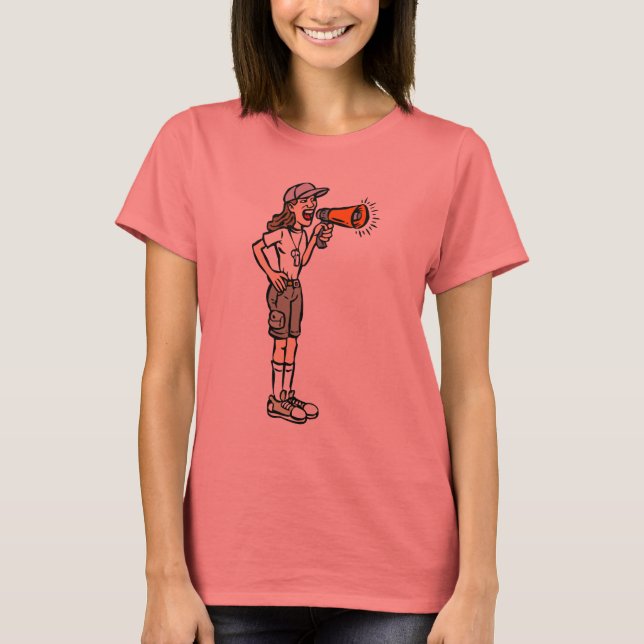 T-shirt du conseiller de camp (Devant)