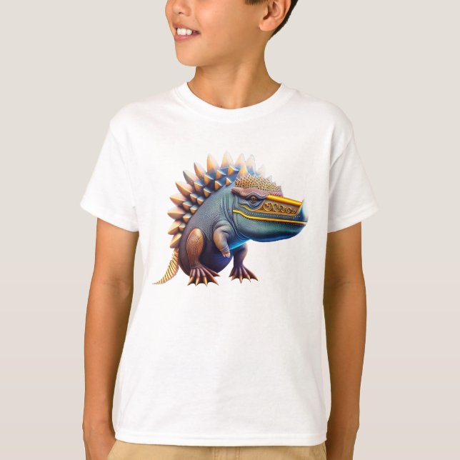 T-shirt du cool Dinosaur Unisex (Devant)