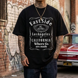 T-shirt du côté est de Los Angeles