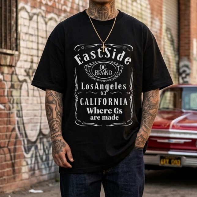 T-shirt du côté est de Los Angeles (East Side Los Angeles T-shirt)