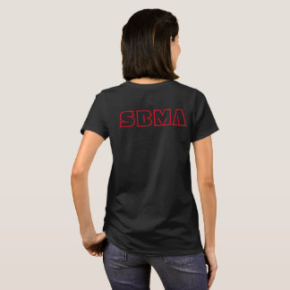 T-shirt du coton des femmes de SBMA