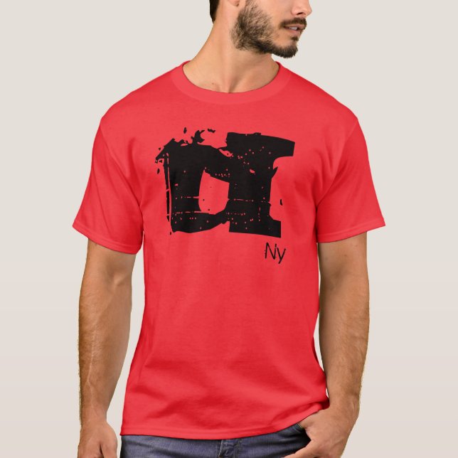 T-shirt du coton des hommes de deesEp (Devant)