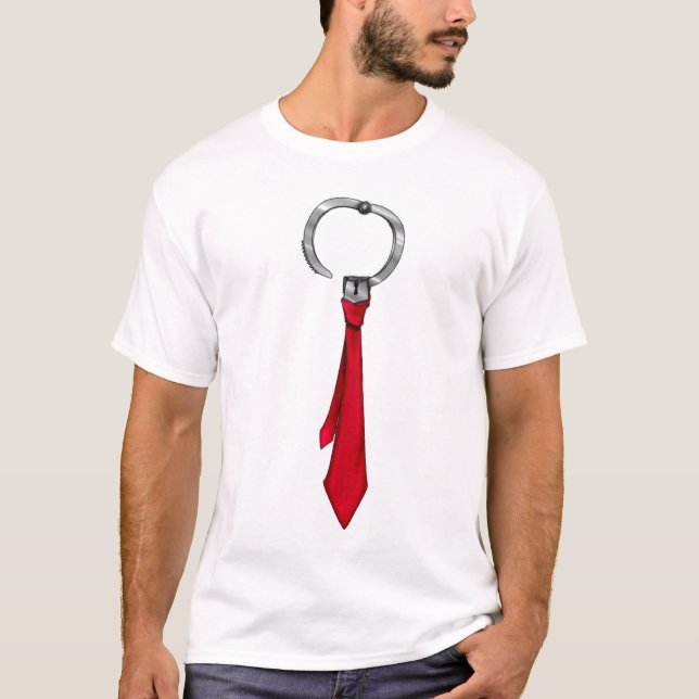 T-shirt du cravate des hommes (Devant)
