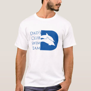 T-shirt du dauphin des hommes, blanc