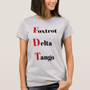 T-shirt du delta du Foxtrot