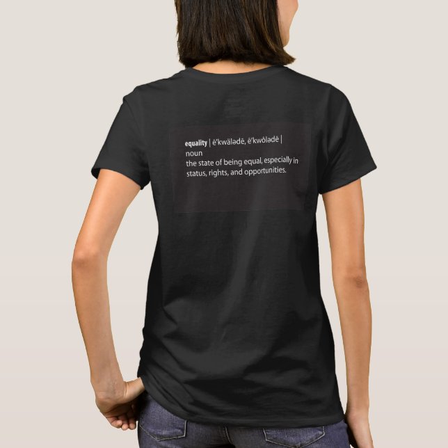 T-shirt du dictionnaire (Dos)