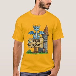 T-shirt du dragon - Tee-shirt de dragon de fantasy
