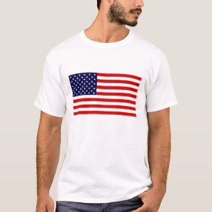 T-shirt du drapeau américain du 4 juillet