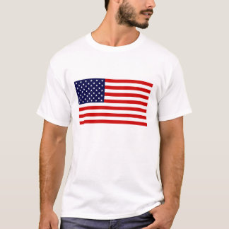 T-shirt du drapeau américain du 4 juillet