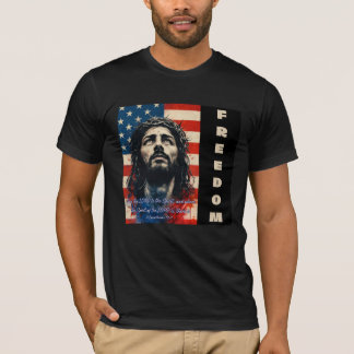T-shirt du drapeau américain Jésus | 2 Corinthiens